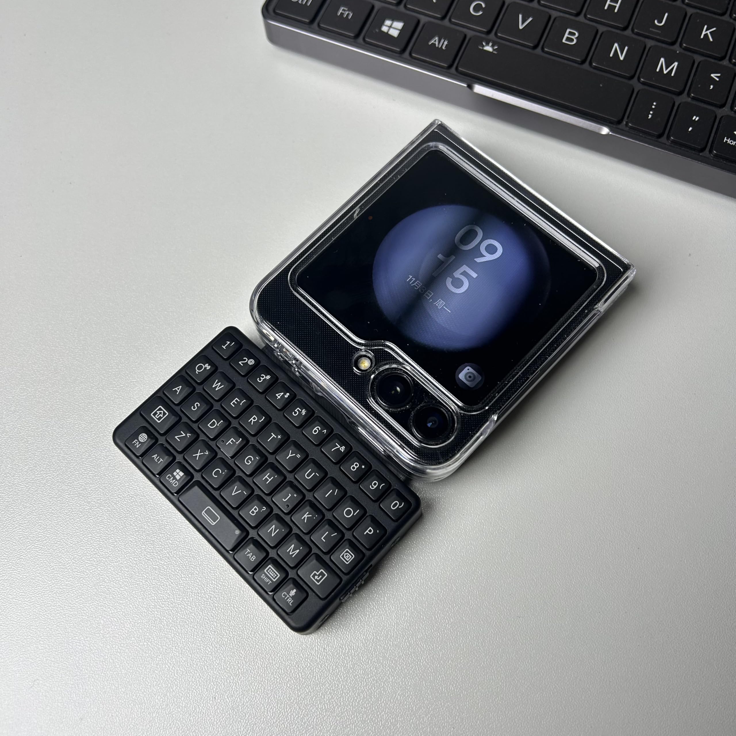 キーボード Galaxy Flip 7 Amazon.co.jp: EXKnight マグネットキーボードキット Samsung Galaxy Z