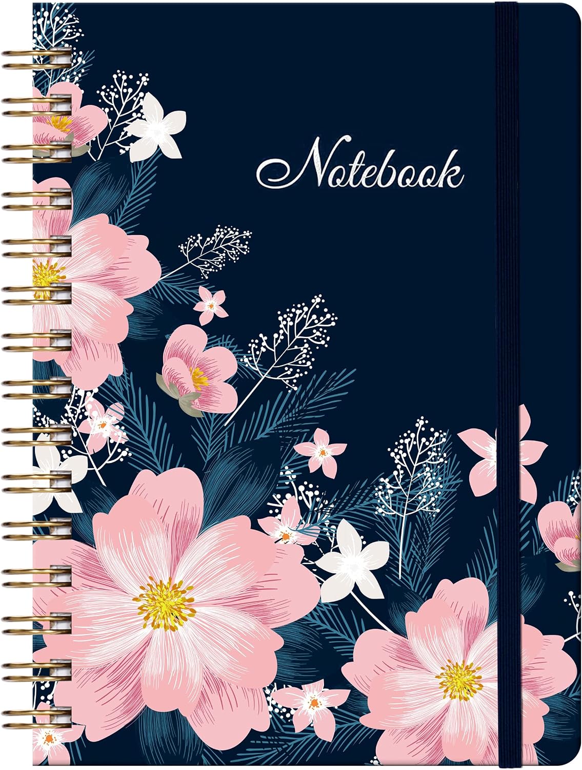 Ruled Journal/Notebook - Lined Journal with Hardcover, 8.35" x 6.3", College Ruled Journal, Inner Pocket, Strong Twin-Wire Binding with Premium Paper, Perfect for School, Home & Office