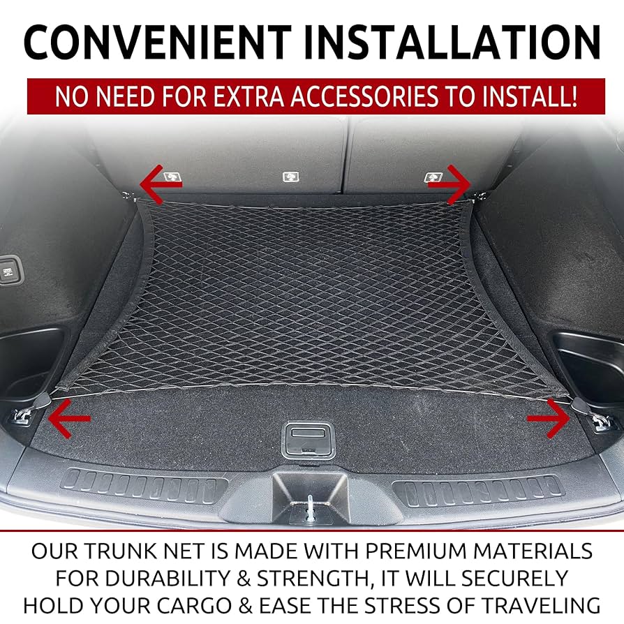 Amazon.com: Floor Style Trunk Mesh Cargo Net for Honda