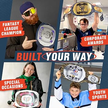 Ultimate Custom 6lb Championship Trophy Belt