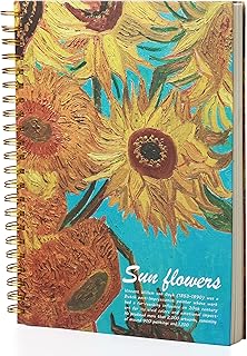 SuyuanArt 10.2"x14.8"Double-Sided Hardcover Spiral Bound larger Sketchbook,60 Sheet Mixed Media Sketch Pad,98lb/160gsm Thick Paper,Durable Acid Free Drawing Art Paper for Kids & Adults