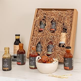 Finch + Fennel 5 Piece BBQ Sauce Sampler Pack Gift Box