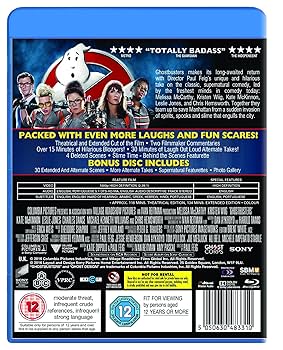 その他 Ghostbusters (2016) Blu-ray/UV lok26k6 Amazon.com: Ghostbusters [Blu-ray] [2016] [Region Free