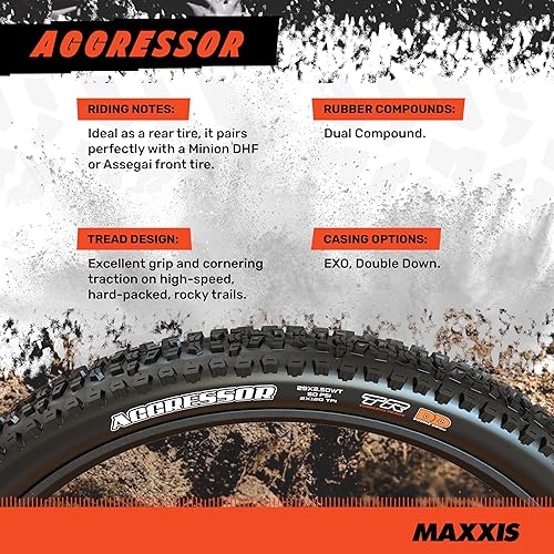 Miniatura 3 de Maxxis Fahrrad Reifen Aggressor WT EXO  alle Größen