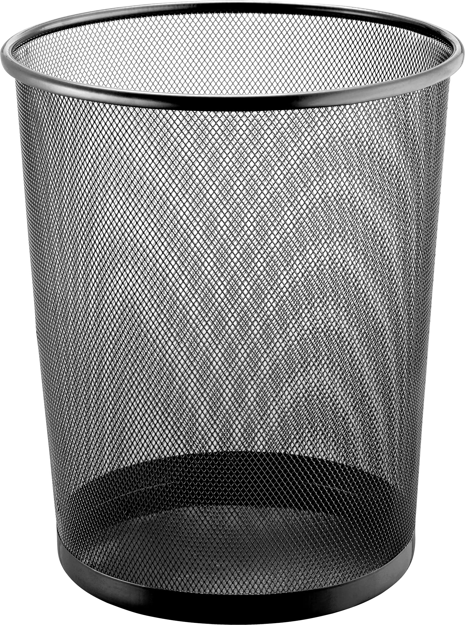 Helit H2518595 siatka na odpady, 15 l, metal, czarny
