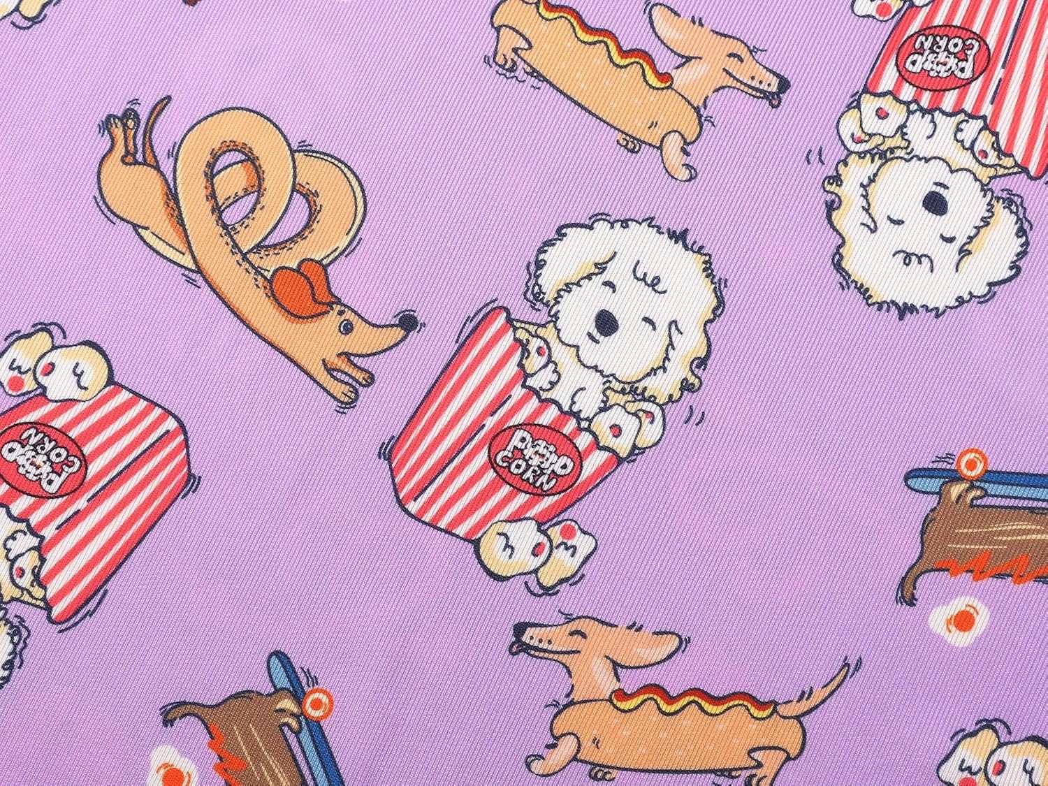 Topgal Girls Rib Knit Pajamas - Snug Fit Puppy, Leopard & Fruit Print Pjs for Kids 2-Pieces Cute Sleepwear Size 4-14 - Image 3