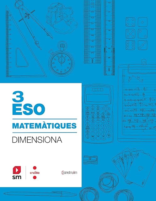 Portada de Matemàtiques 3º ESO Quadern 2019