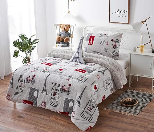 Miniatura 8 de All American Collection Manta de 3 piezas súper suave y cálida con funda de almohada y cojín (tamaño individual, unicornio)