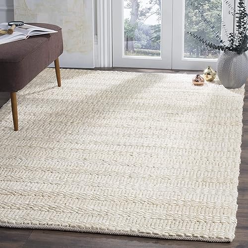 Miniatura 3 de Safavieh NF212A-10 - Alfombra, Yute, Bleach