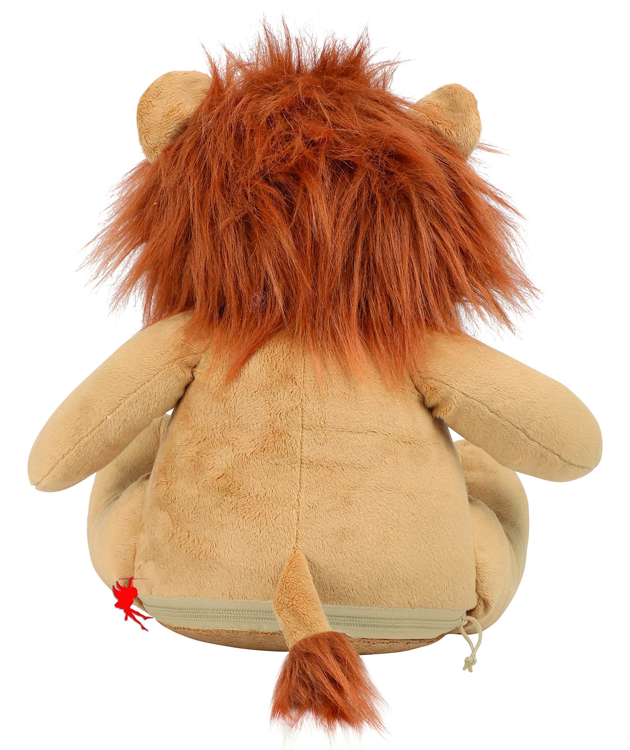 Löwe Kuscheltier Stofftier mit Stickerei Plüschtier bestickt mit Name