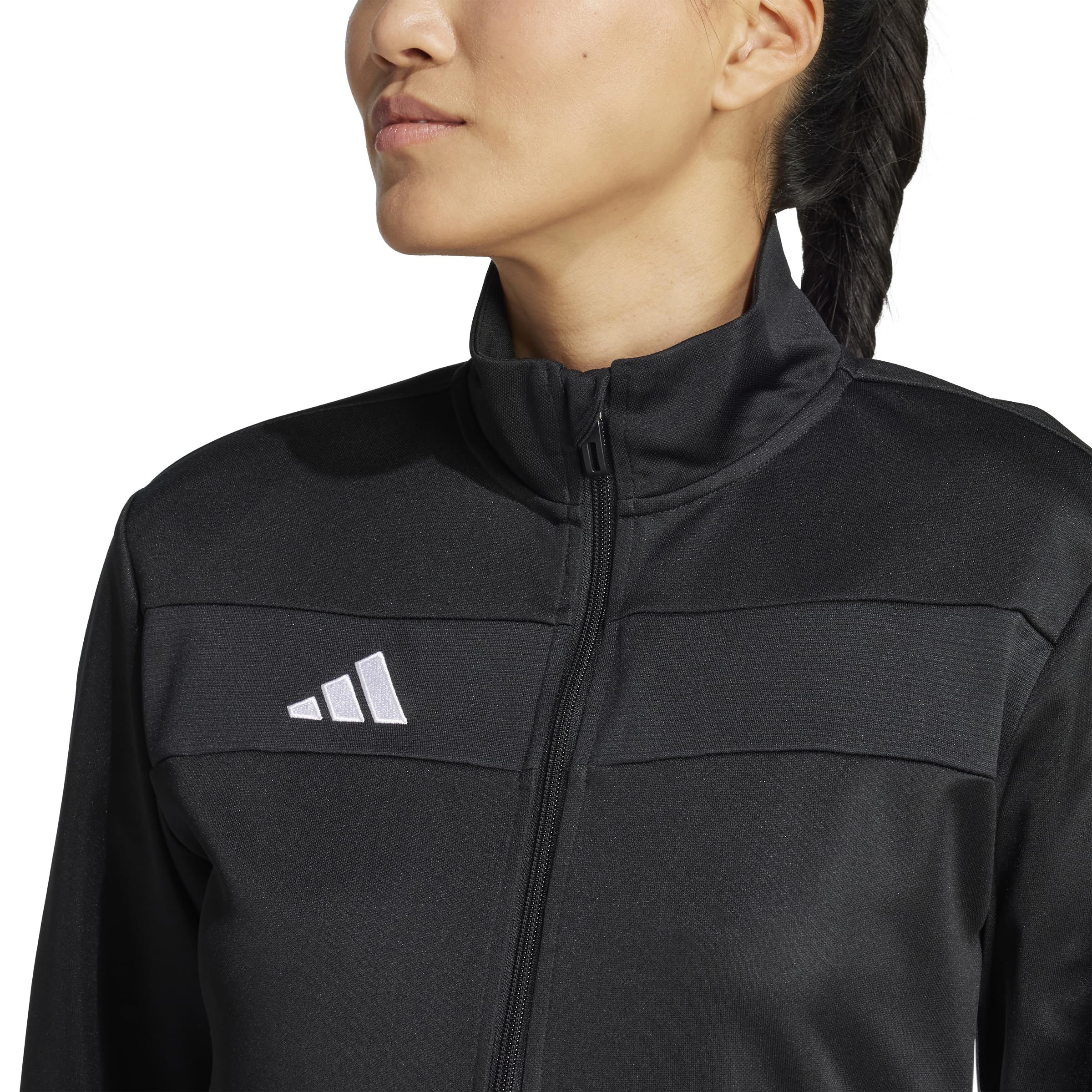 adidas Women's Standard Tiro 25 Essentials Training Jacket, Black/White