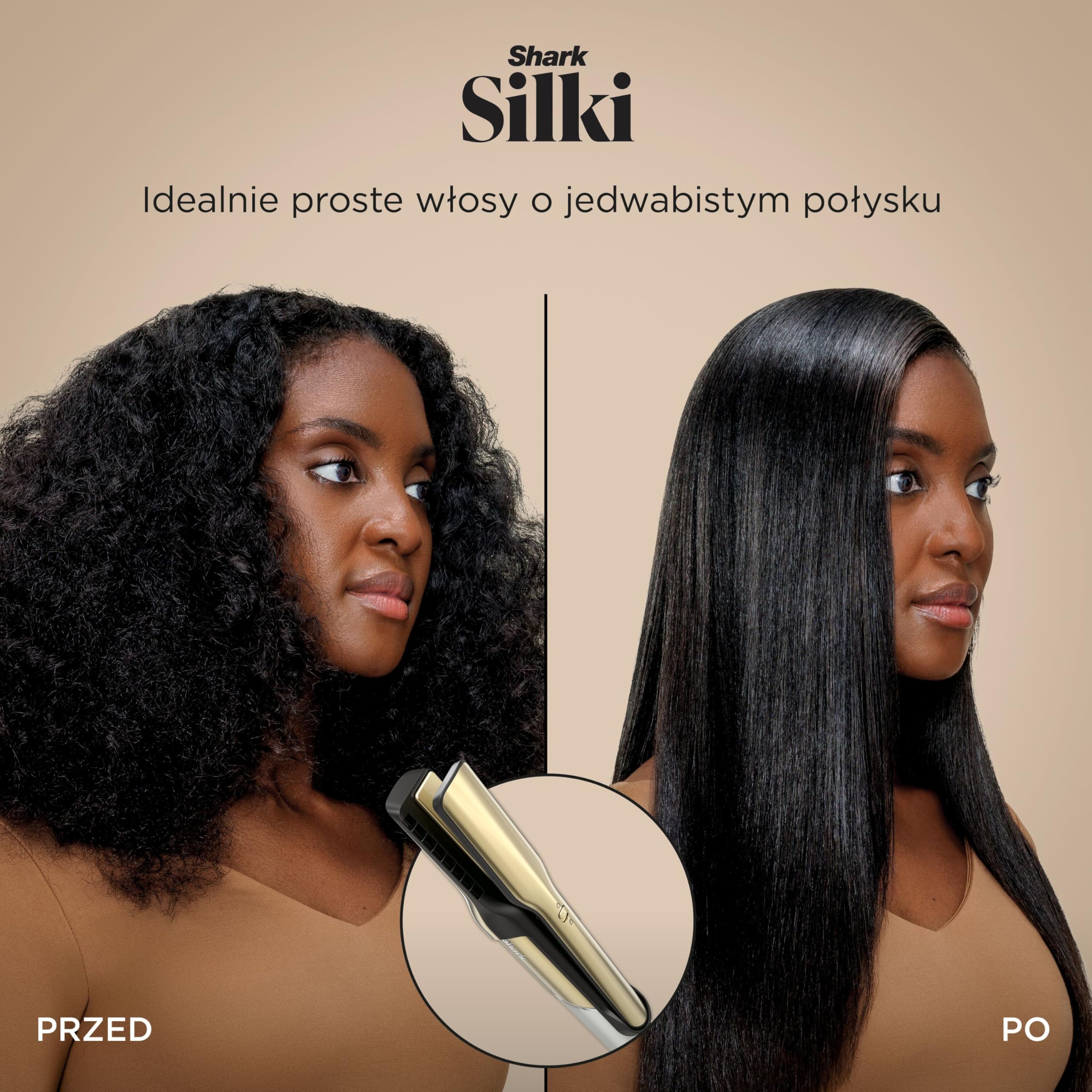 Shark Glam Sleek Straight, Waves & Curls Multi-Styler HD6051SEU