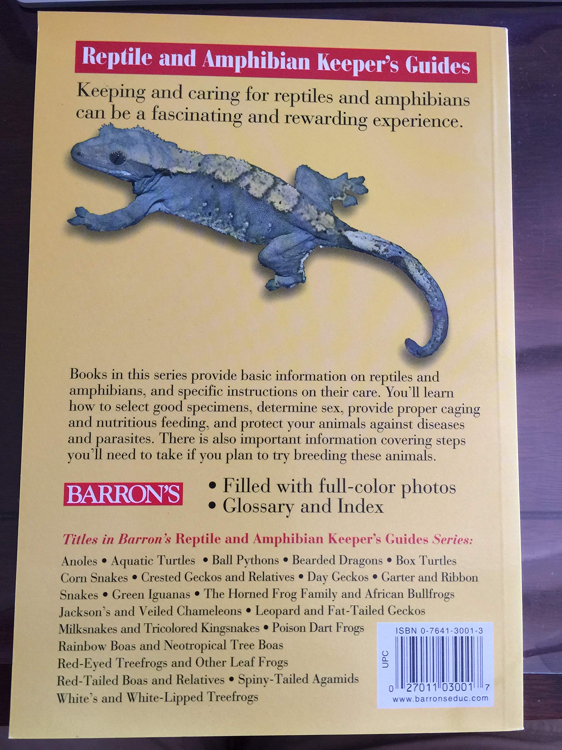 Crested Geckos and Relatives (Reptile and Amphibian Keeper's Guides)