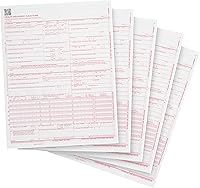 Vista 4 de Formularios de reclamación de 500 CMS 1500, HCFA actual 02/2012 Nueva versión válida para formularios de reclamación HCFA 1500 2024 y 2025