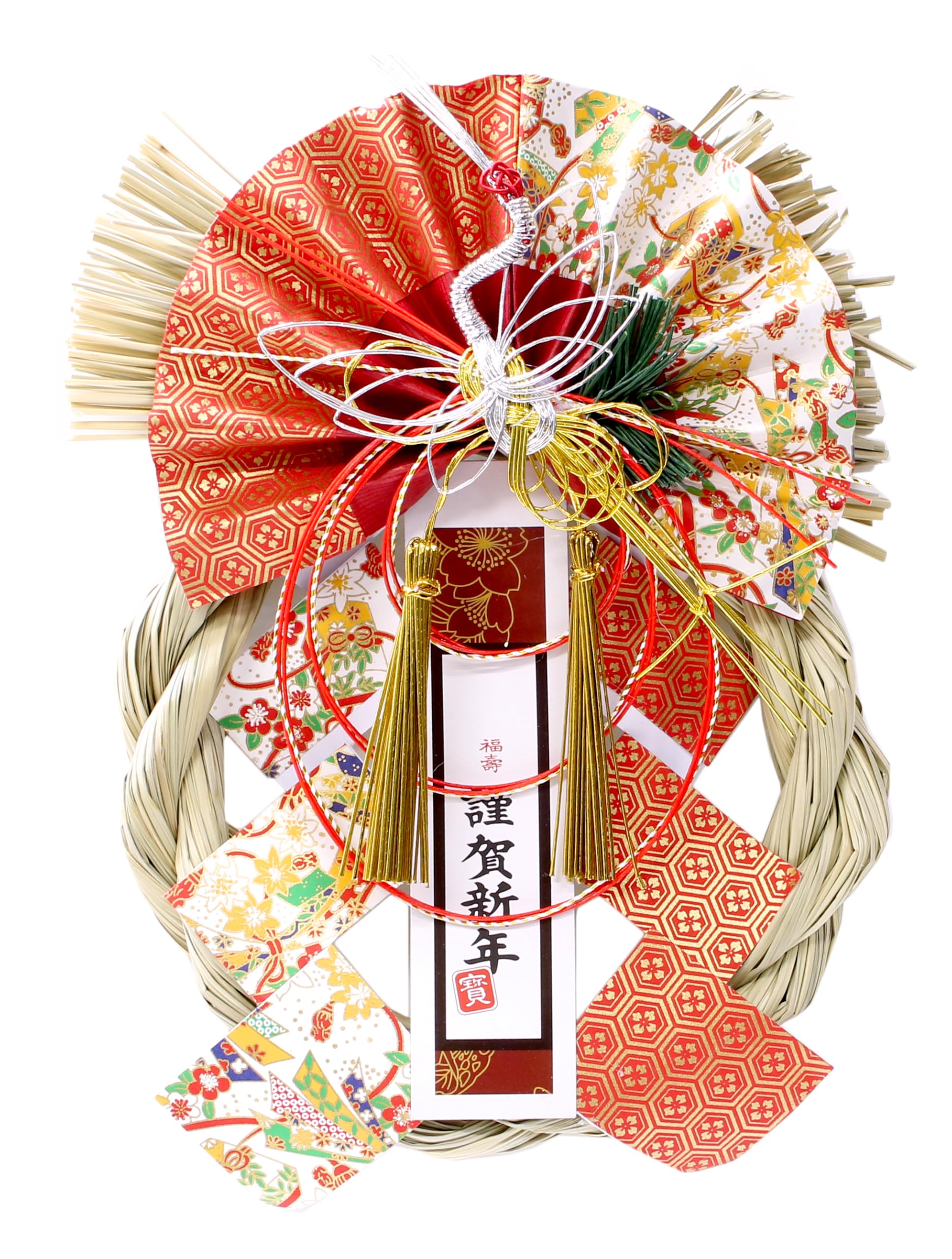 Amazon｜山一商店 正月飾り リース飾り 亜貴 K-743｜しめ縄 オンライン通販