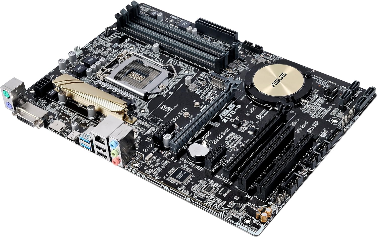 مادربرد ASUS ATX DDR4 LGA 1151 Z170 WS (تجدید شده)