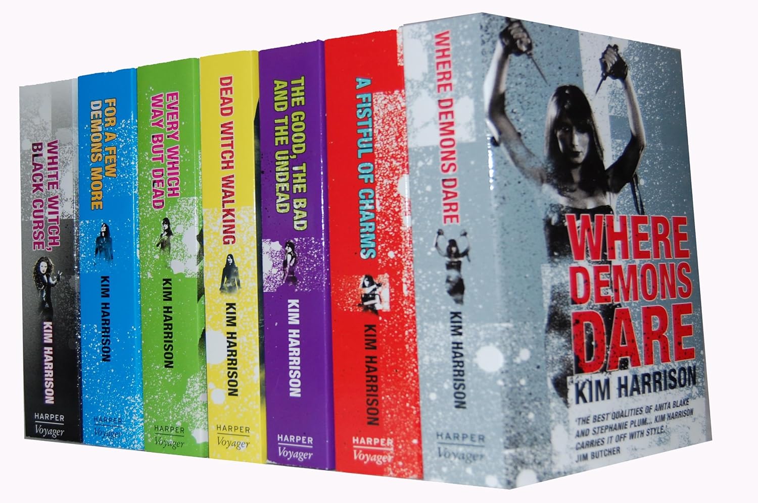Kim Harrison Rachel Series 7 Books Collection Set Pack (Kim Harrison Collection) (Rachel