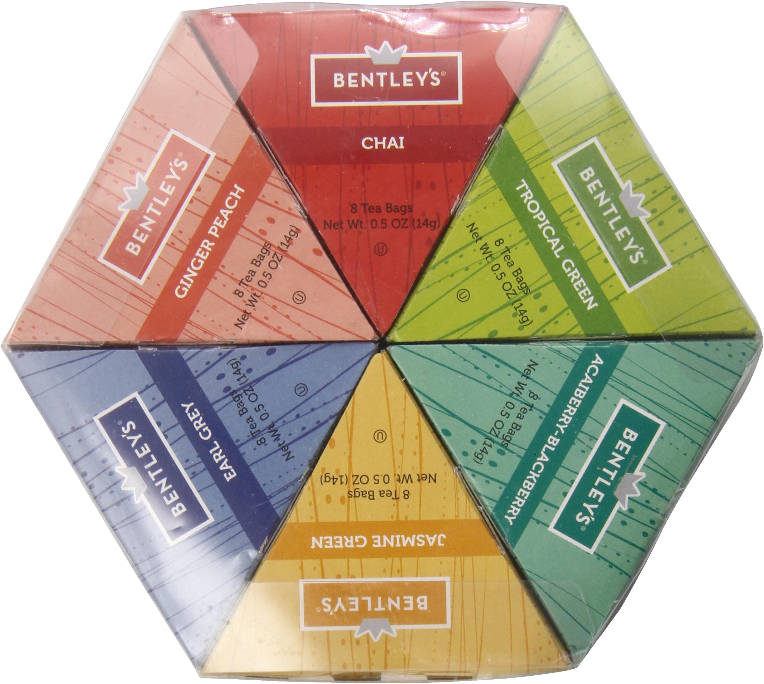 Bentley's Tea Harmony Pinwheel, 48 Tea Bags