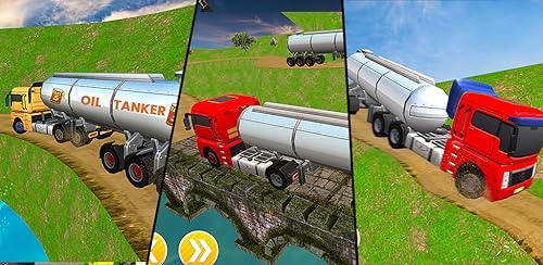 Offroad Fuel Tanker 3D Oil TPT