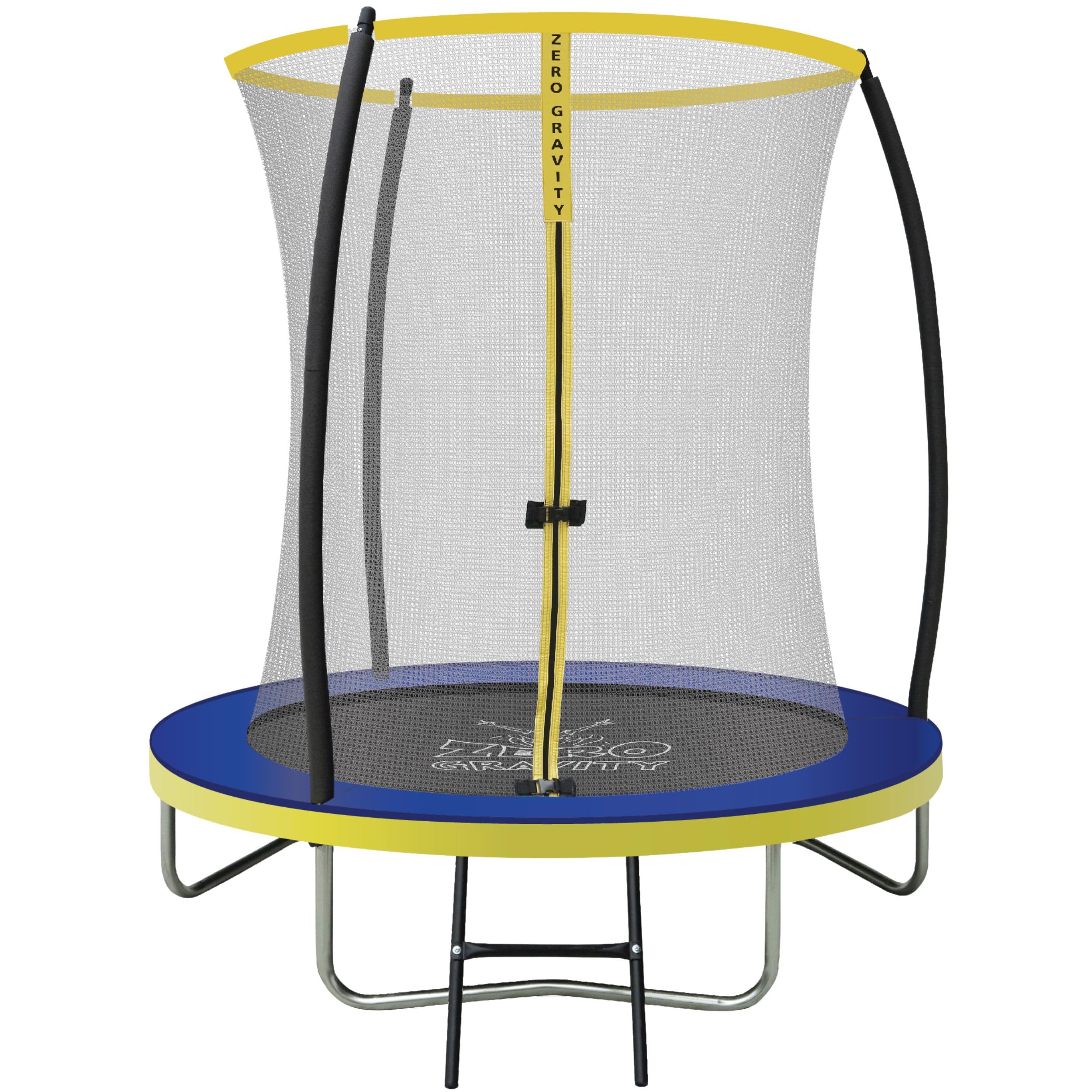 Zero Gravity Ultima 4 6ft / 8ft / 10ft / 12ft /14ft Trampoline Round with Safety Enclosure Netting and Ladder…