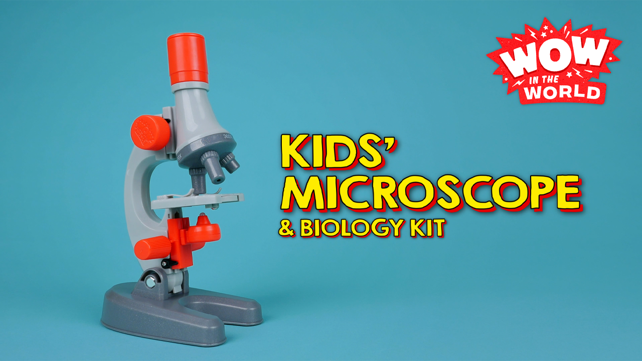 Amazon.com: Wow in The World Kids' Microscope & Biology Kit, Up to