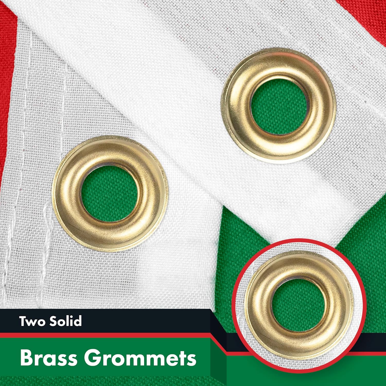 USA American & Palestine Palestinian Flags 3x5 FT Combo Printed 150D Polyester By G128