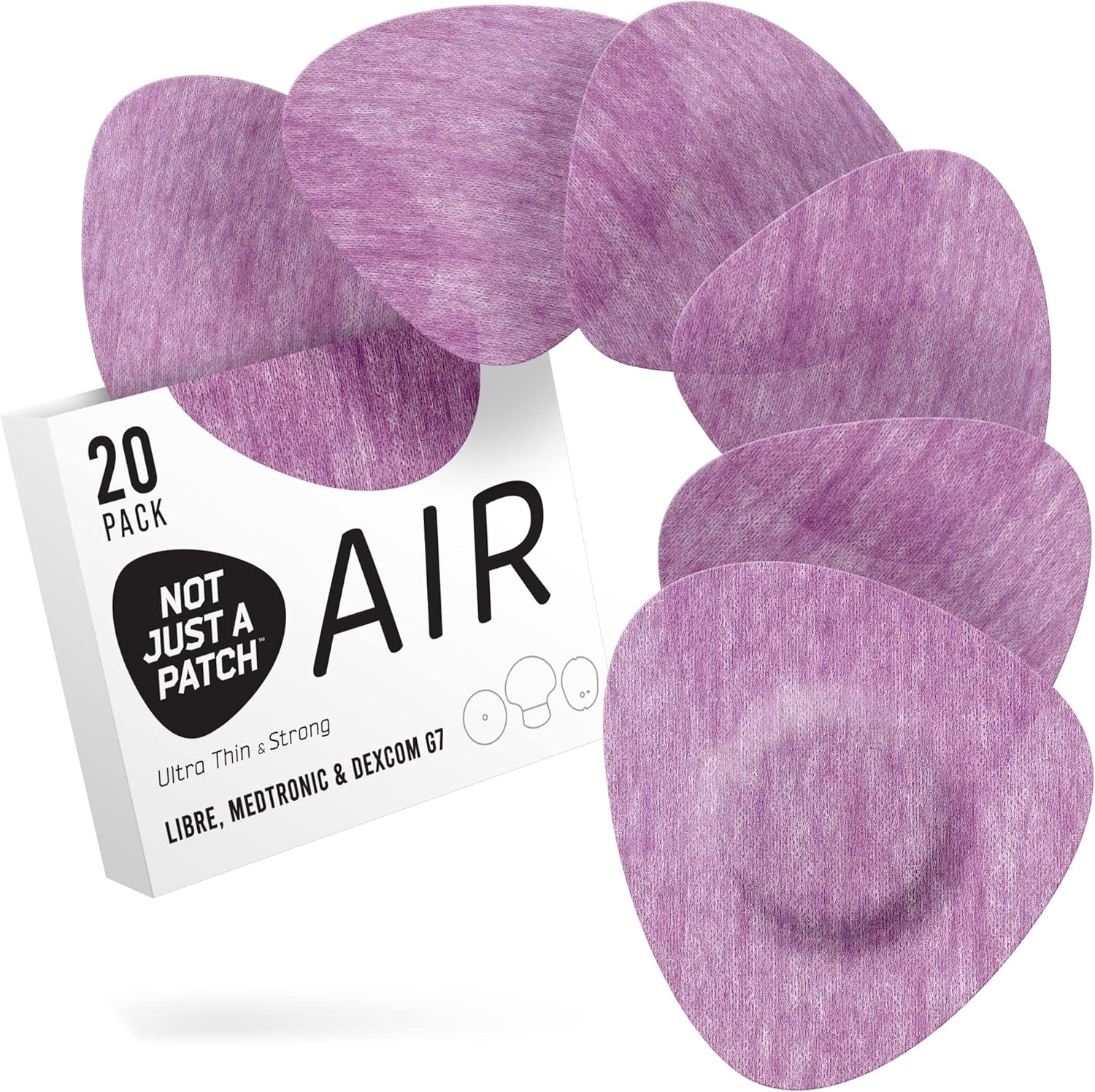 Amazon.com: Not Just A Patch Air (20 Pack) - CGM Libre 2, 3 Sensor ...