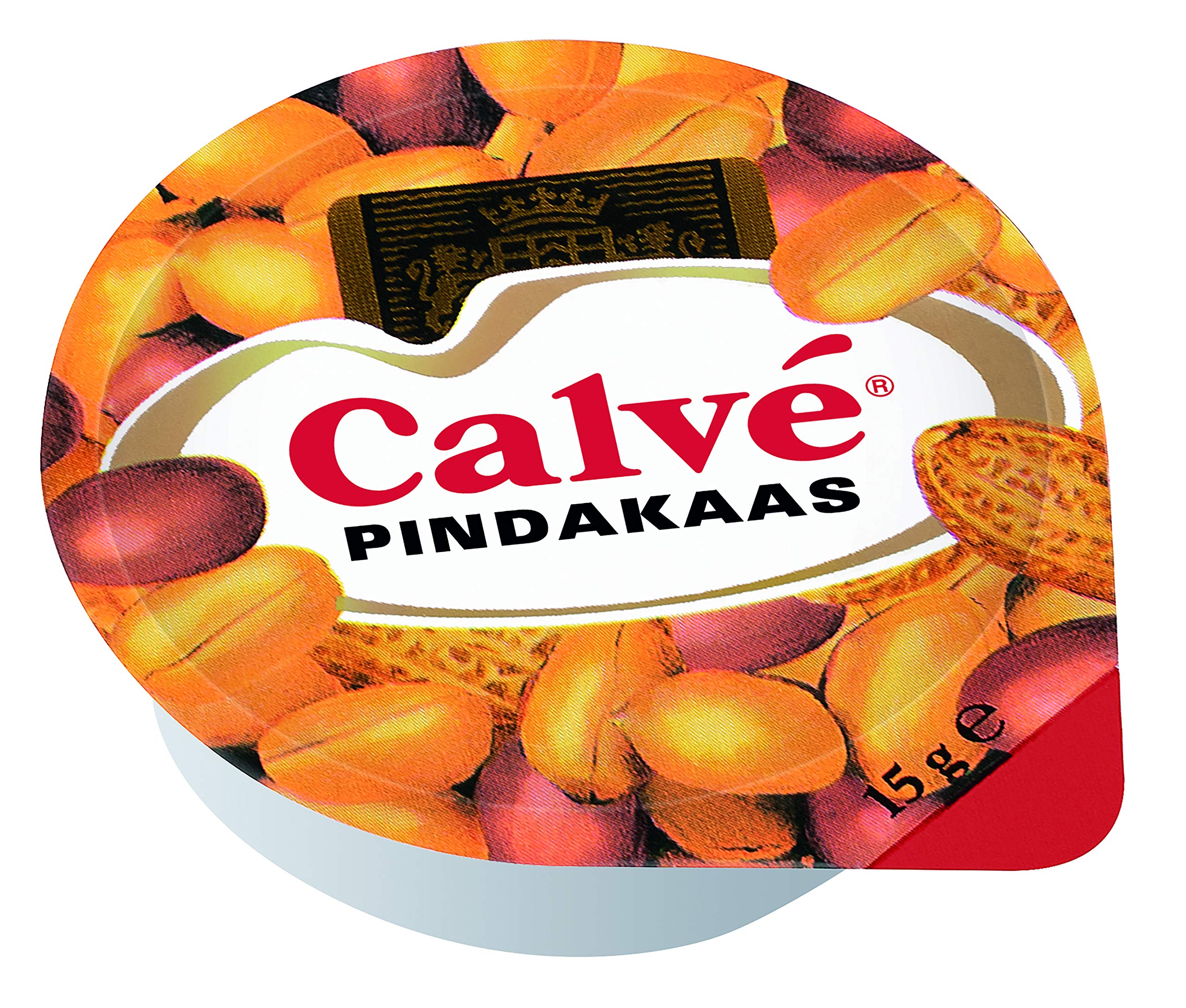Calvé Masło orzechowe 200 x 15 g, 1 opakowanie (1 x 3 kg)