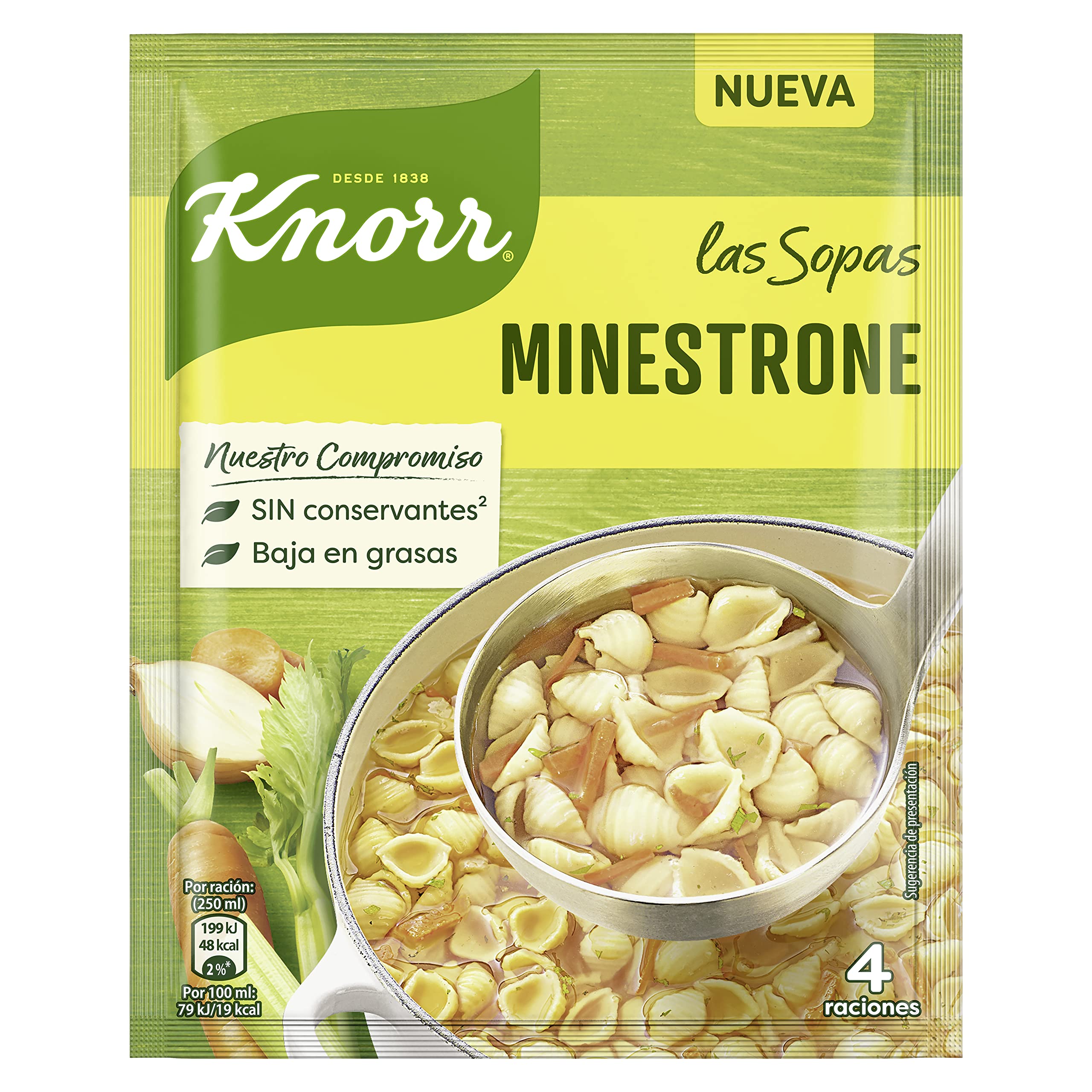 Knorr Sopa Minestrone 59g