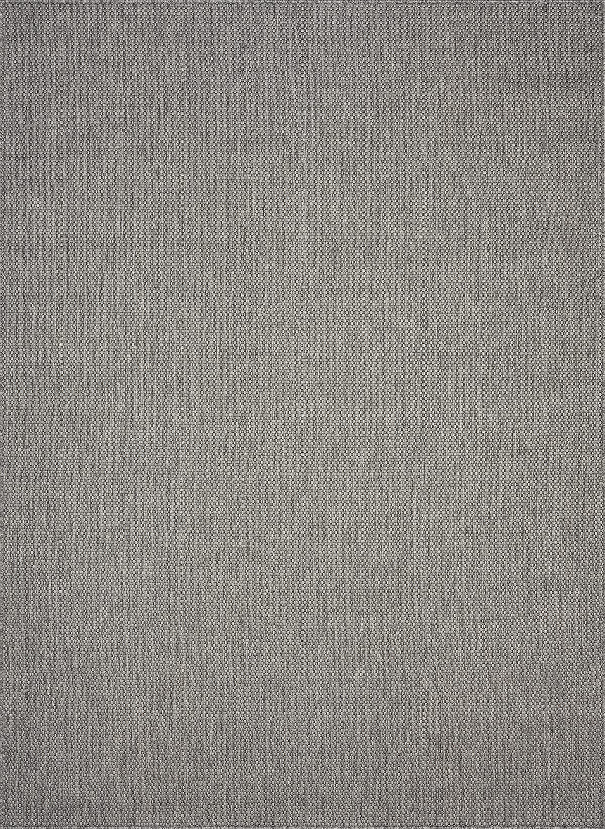 the carpet Mistra - robusto tappeto per esterni, resistente alle intemperie e ai raggi UV, adatto a balcone, terrazza, giardino d'inverno o cucina e sala da pranzo, antracite, 200x280 cm
