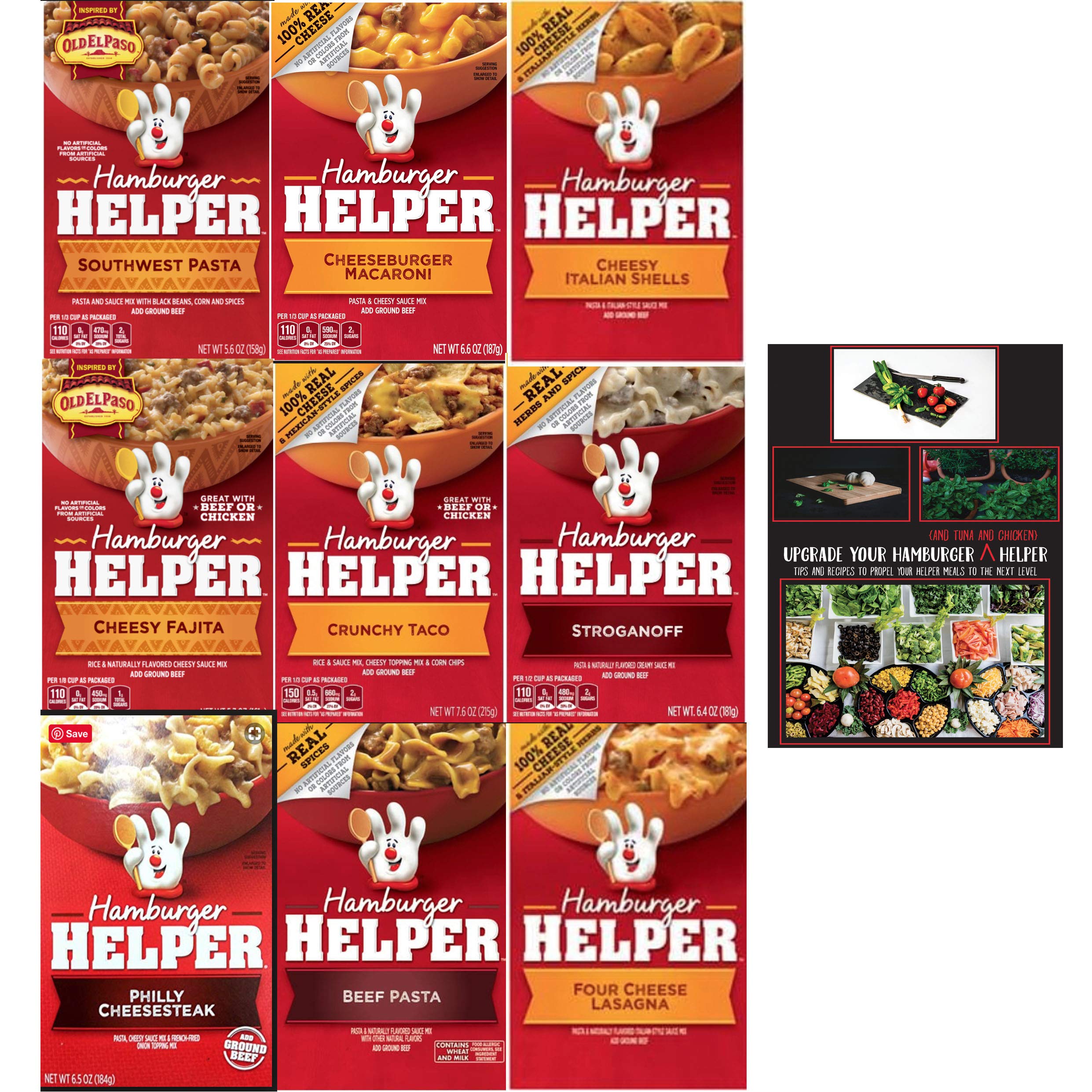 Buy Hamburger Helper Variety Pack of 9, Plus BONUS! Southwest Pasta