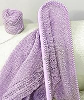 Vista 8 de Authentic Knitting Board Telar multi-tejido ajustable, piezas de enganche, calibre pequeño y grande