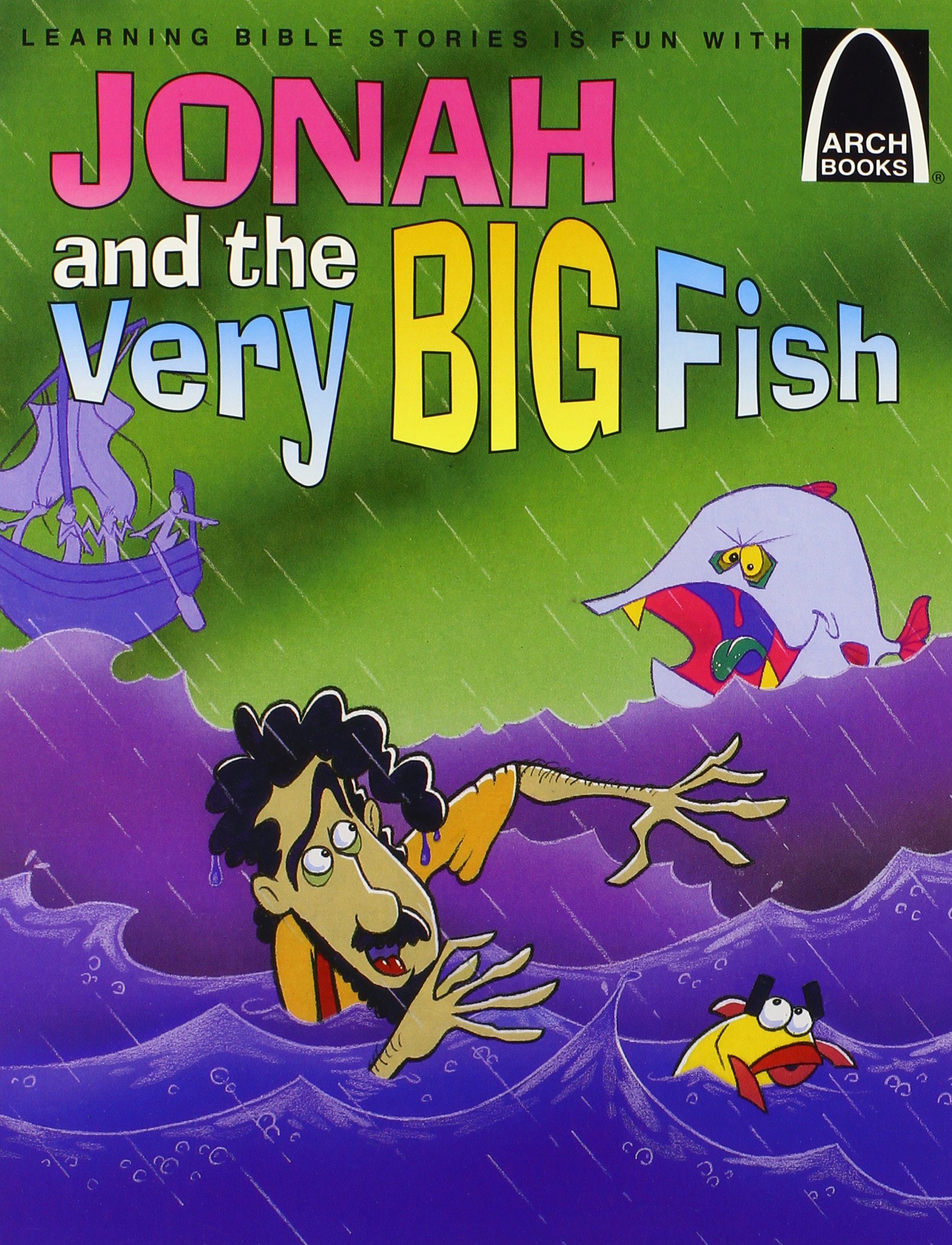 Jonah and the Very Big Fish - Arch Books