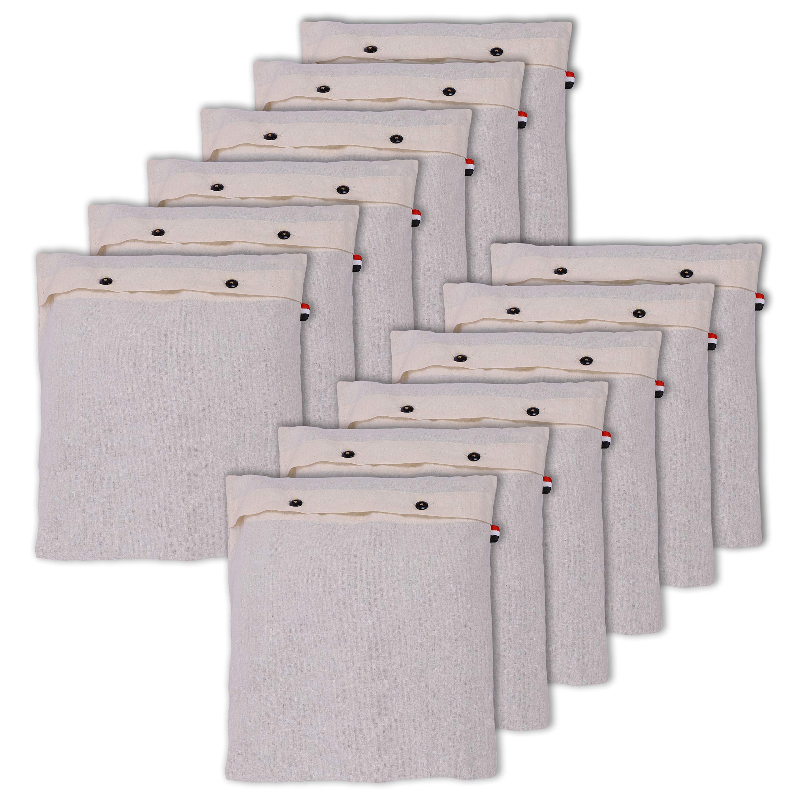 SOLSTICE Cotton Saree Covers / bags for Storage Combo of 16 x 14 (inches) for Clothes Covers, Storage bag , Travelling , Wardrobe Organizer Set of (12) (B08SQG7RJK) Amazon Price History, Amazon Price Tracker