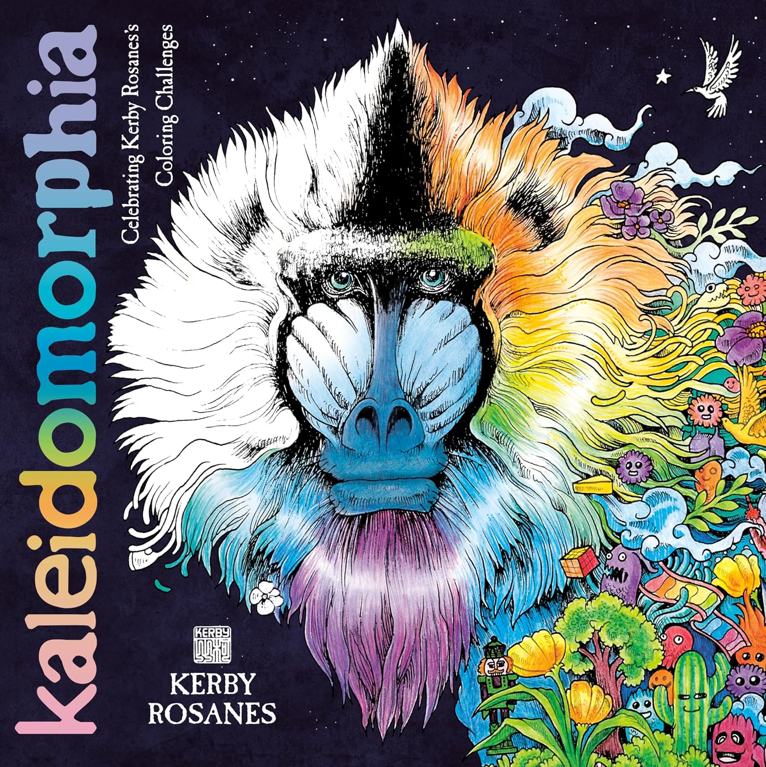 Kaleidomorphia: Celebrating Kerby Rosanes's Coloring Challenges - cover image