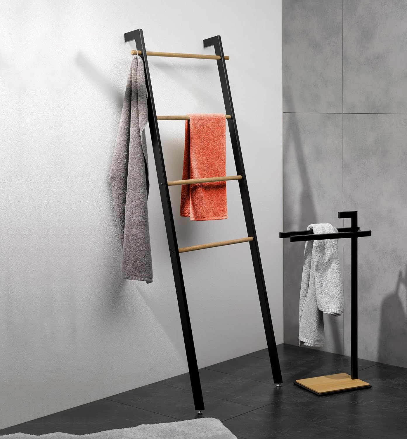 Kela Towel Holder Oak Towel Holder 24261