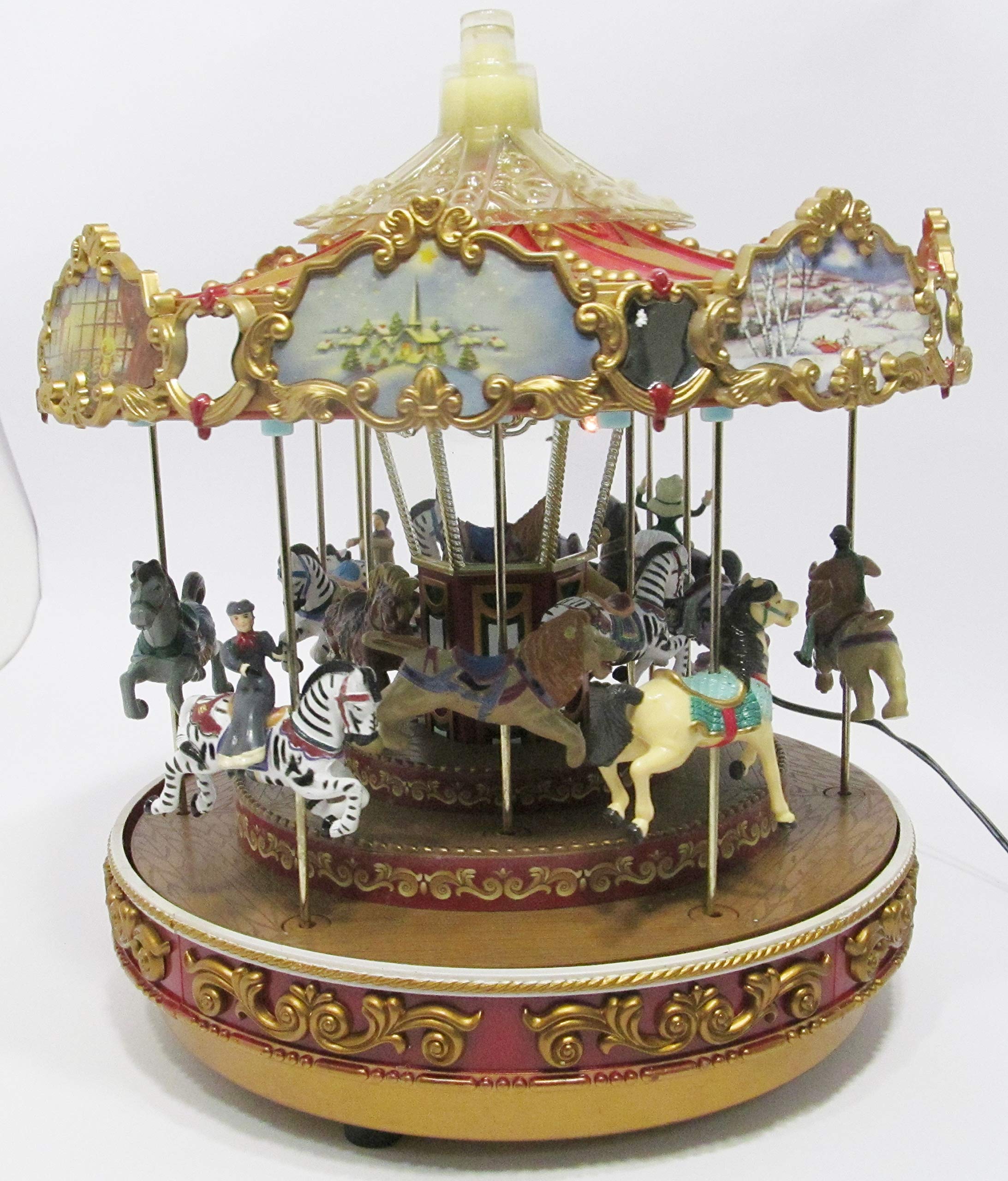 オルゴール Mr. Christmas Triple Decker Carousel Amazon.com: Mr. Christmas Triple Decker Carousel : Home