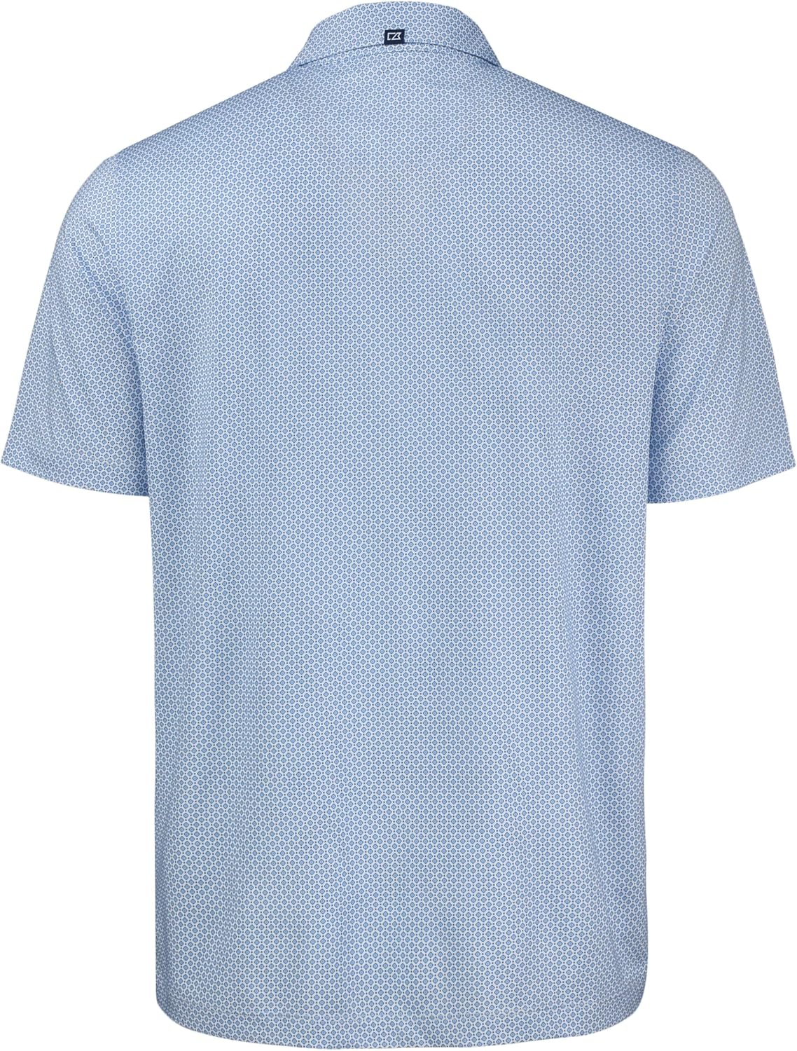 Cutter & Buck Pike Eco Diamond Dot Print Recycled Mens Polo - Image 2