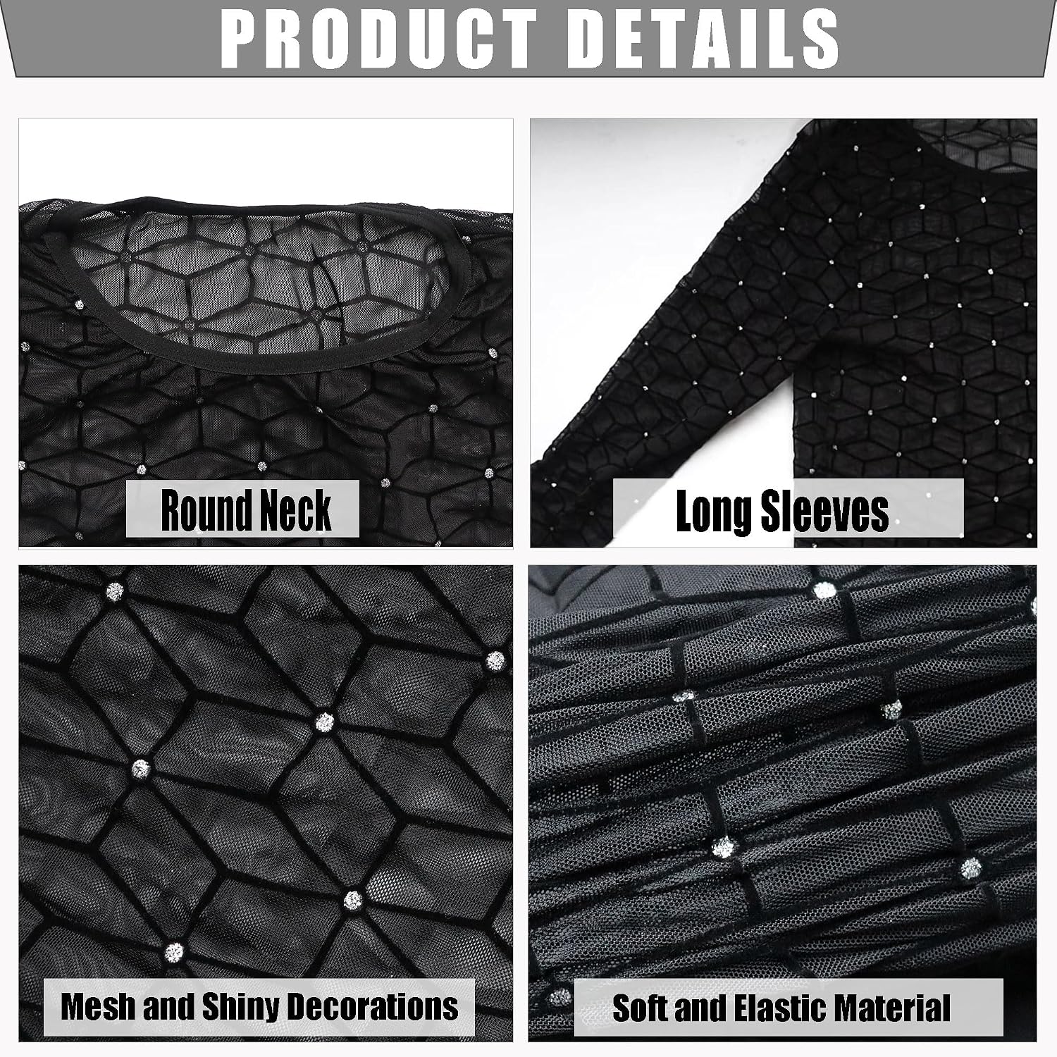 Mens See Through Mesh Undershirt Fishnet Long Sleeve Shirts Fitted Muscle Tops Club Party Wear
