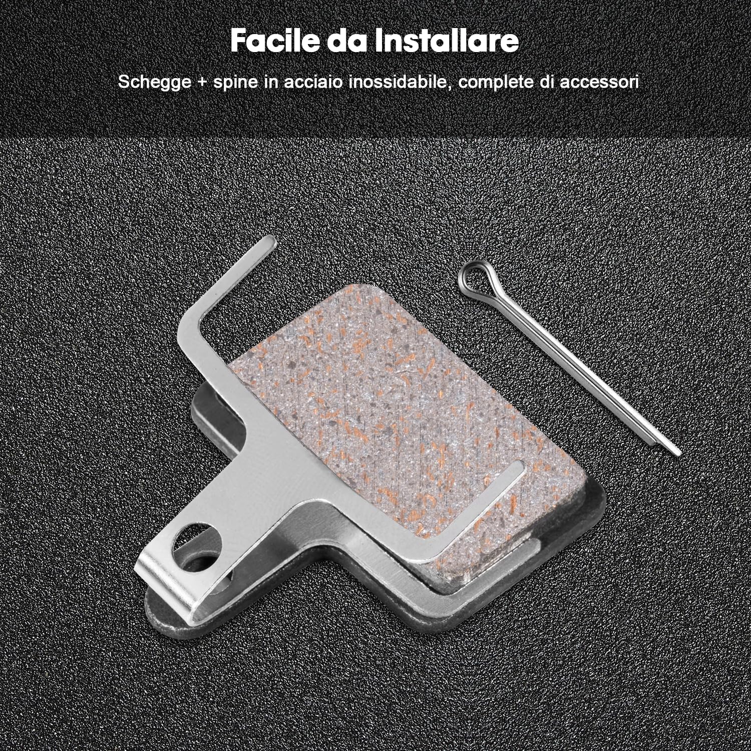 Pastiglie Freni Per Mountain Bike Carehabi - Set 2 Coppie, Alte Prestazioni