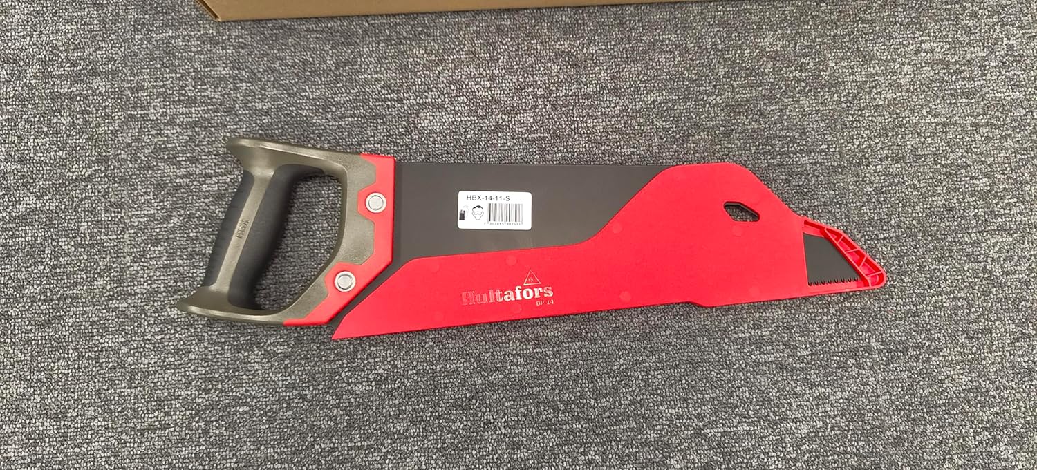 Hultafors HBX-14-11-S Toolbox Saw 350mm 11 TPI, with 1mm Thick, C75 Quality Steel Blade
