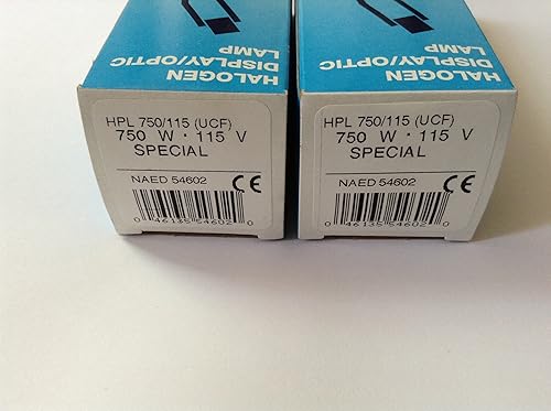 Miniatura 2 de OSRAM SYLVANIA Pantalla halógena/lámpara óptica HPL 750W/115V (paquete de 2)