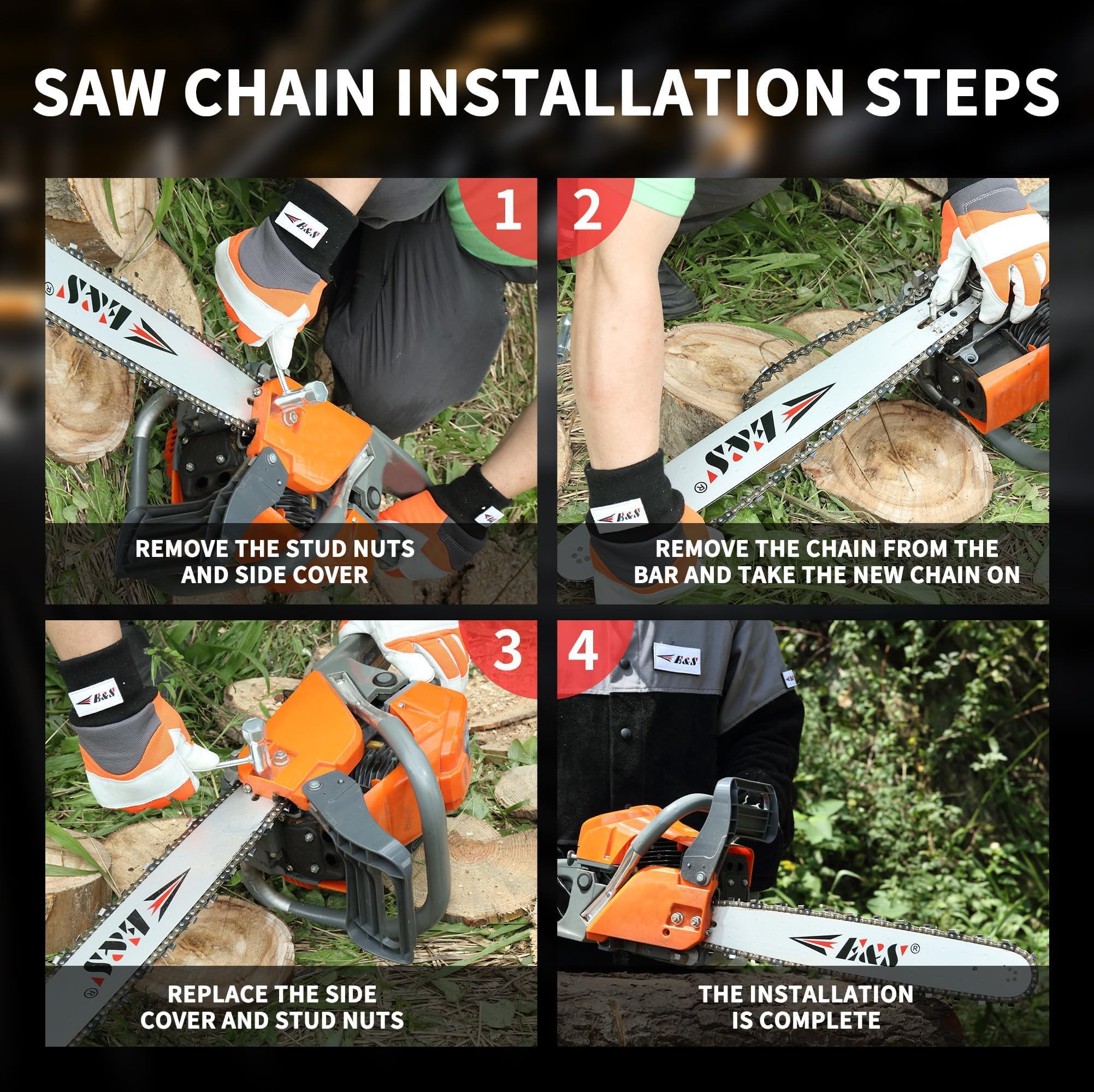 E & S Chain Saw Chains