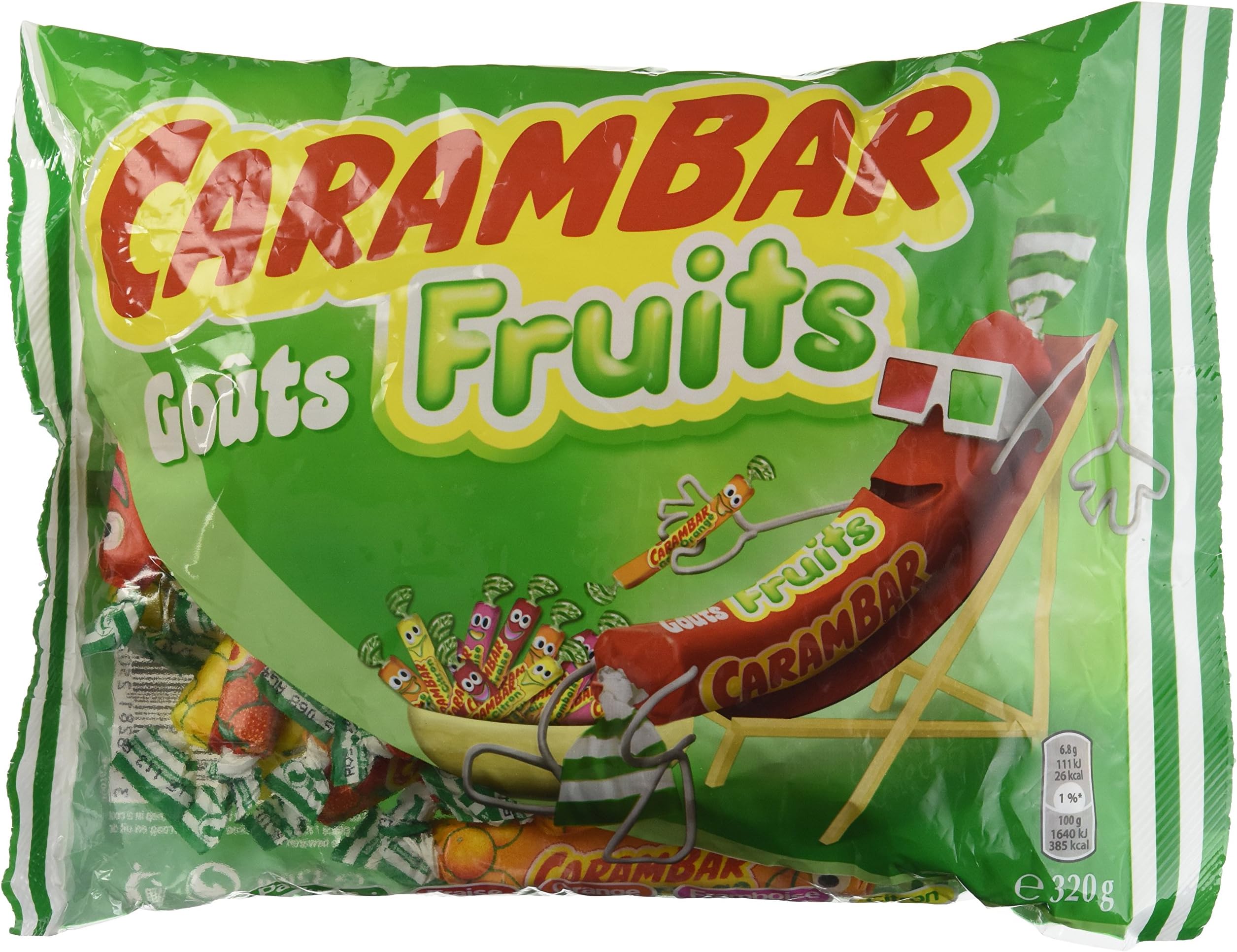 Carambar Fruit 320g Bag 11.29oz