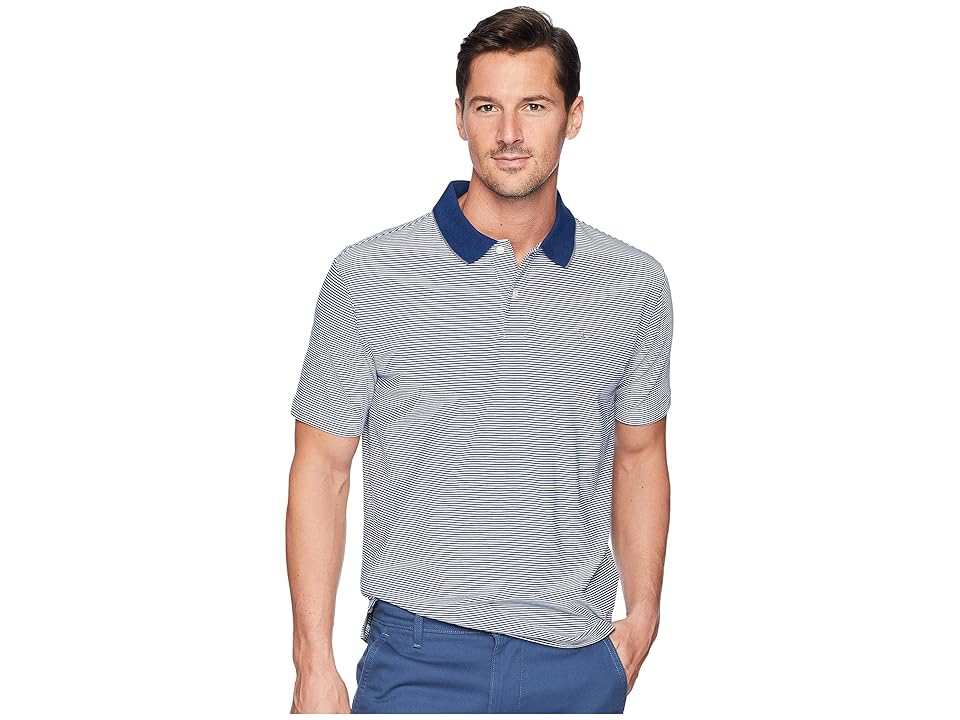 

Dockers Solid Signature Polo (Gurley Estate Blue) Men's Clothing