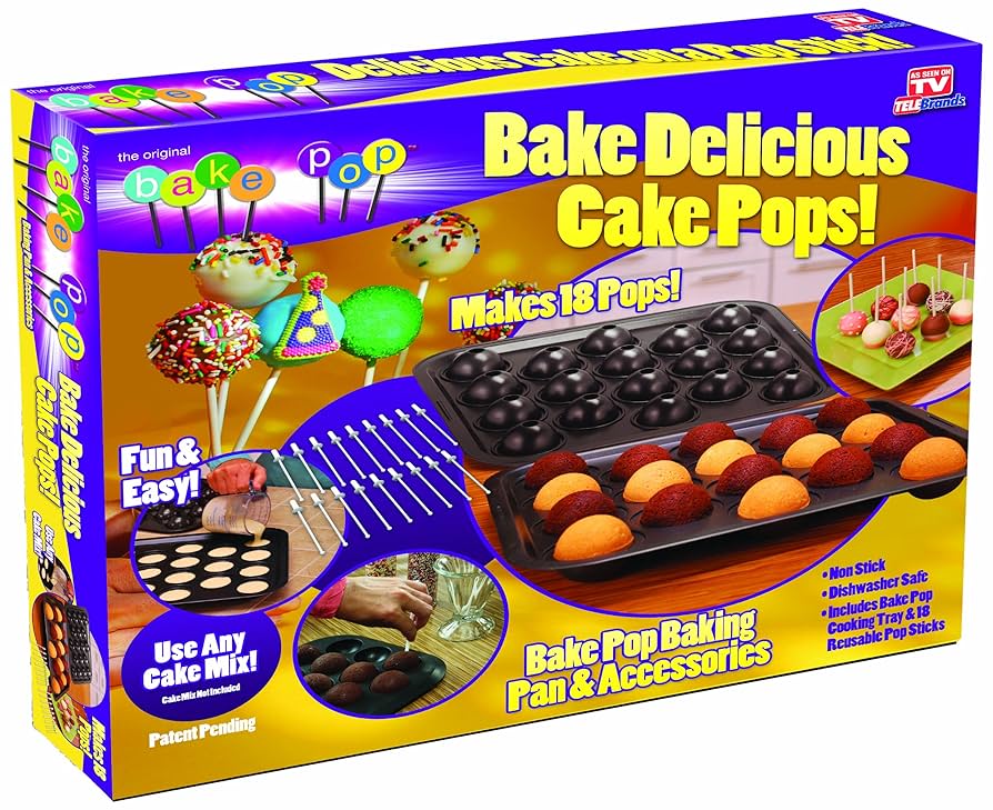 A Person Holding A Freshly Baked Cake Pop Made Using A Bake Pop Pan, Illustrating The Result Of The Instructions For What Is Baking Pop.