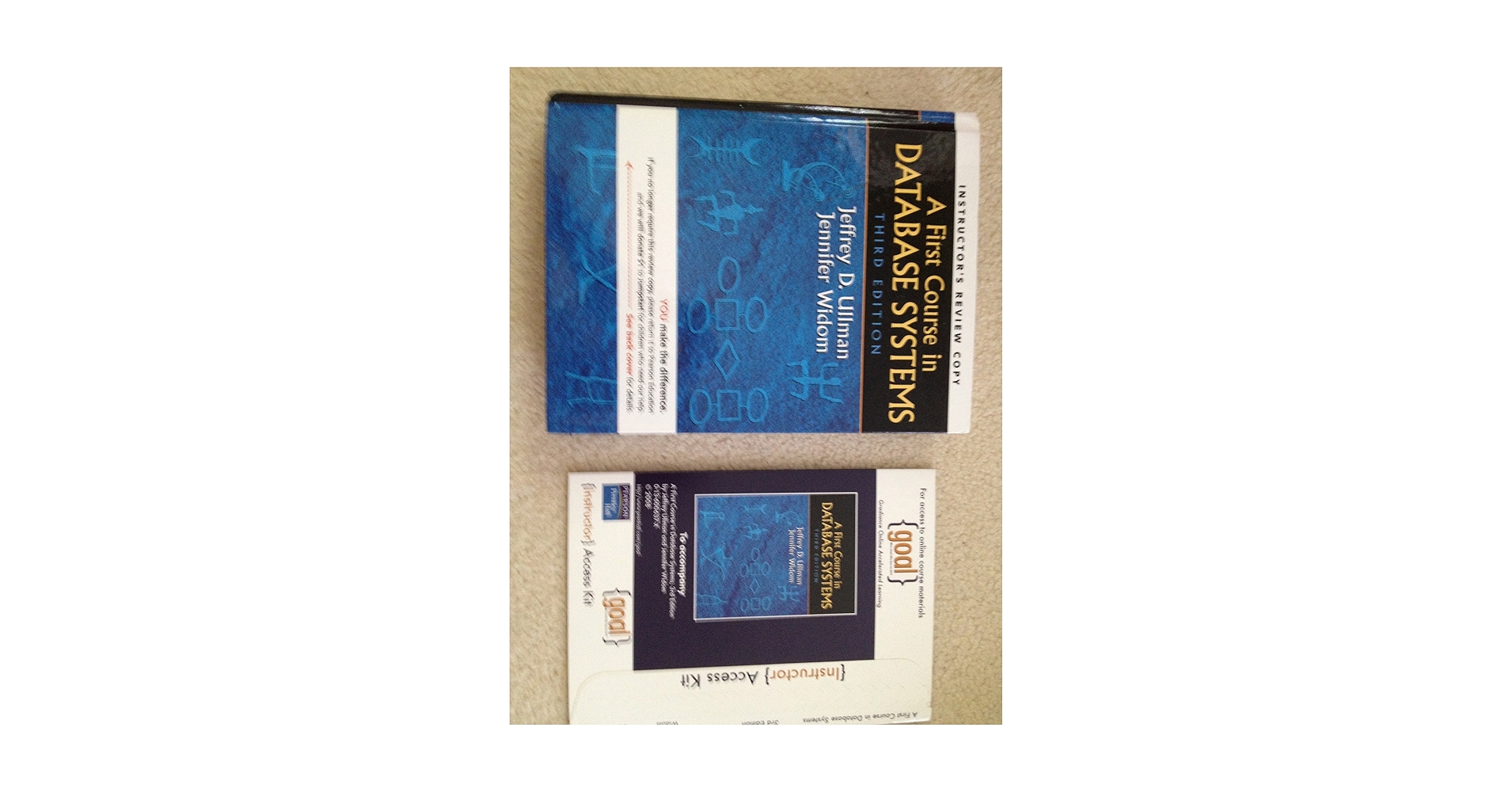 First Course in Database Systems, A: 9780136006374: Computer