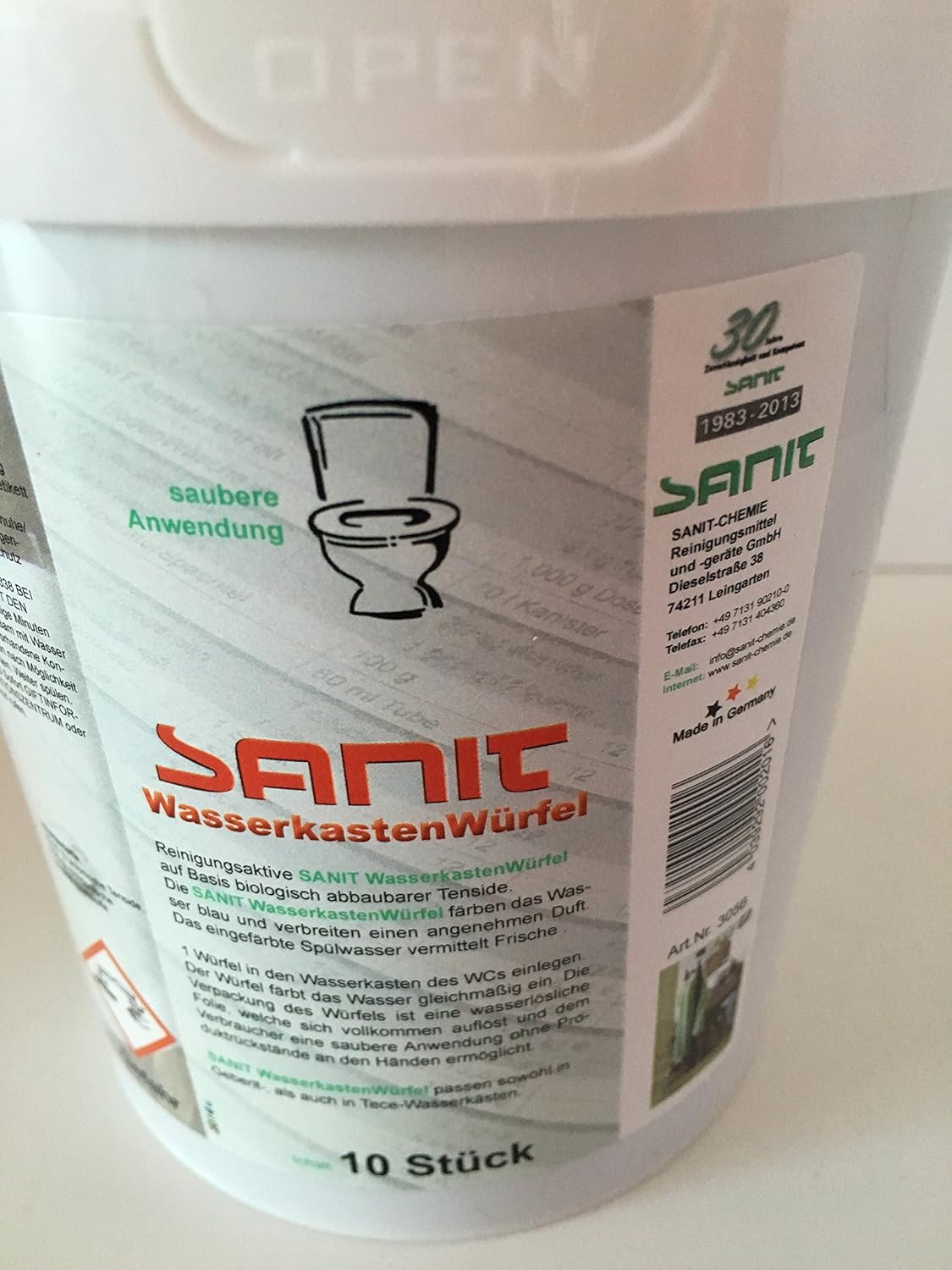 Sanit Water Tank Blocks for Geberit Cisterns and Other Contains 10 Blocks