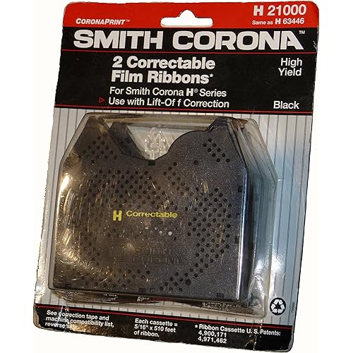 Smith Corona H Series Correctable Film Cartridge Ribbon (2 Pack)