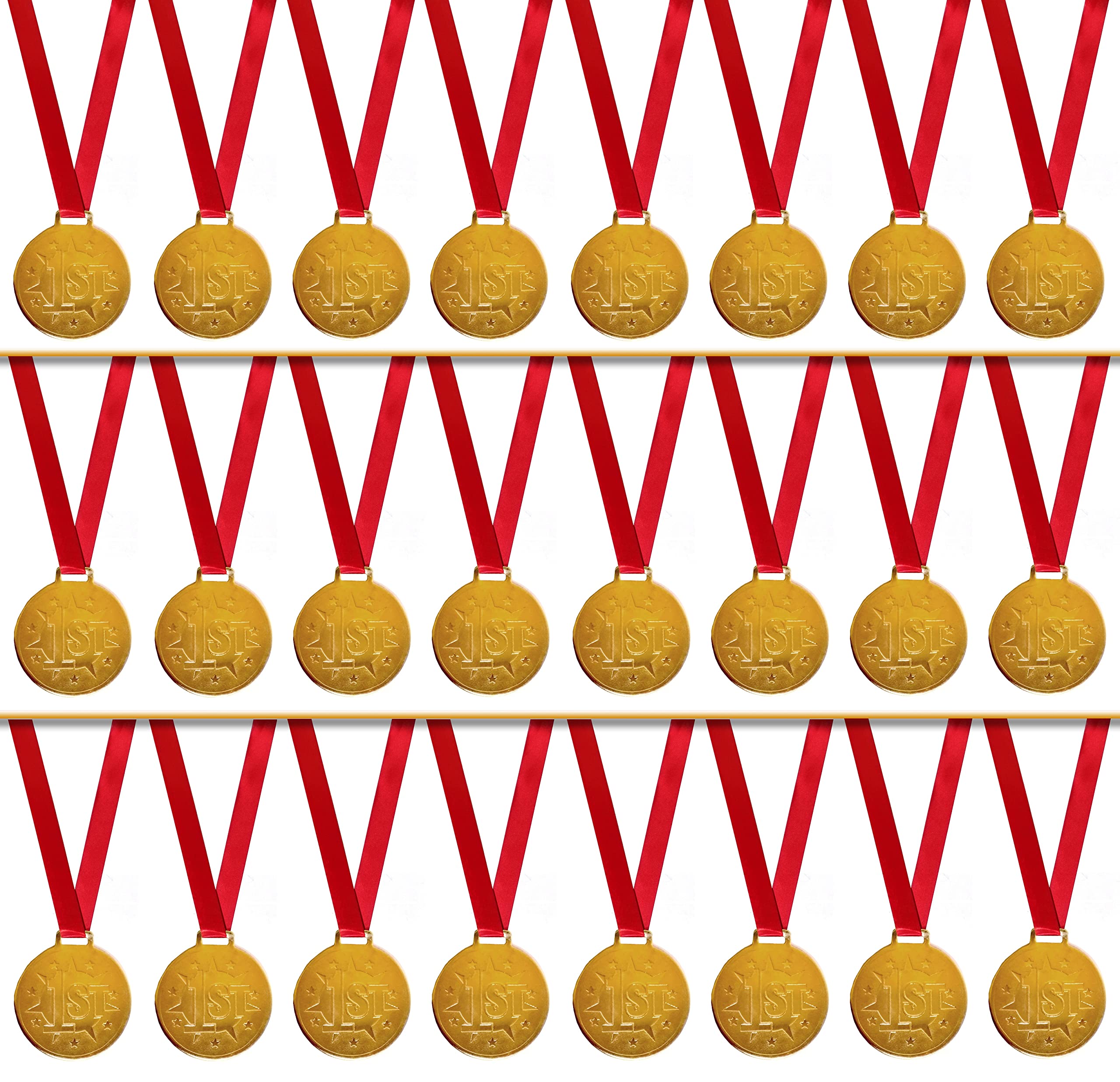 Be Win 1st, 2nd, 3rd Designe Medals for Sport Copetetion Medals/Functions Medals/Throw Ball Medal/Cricket Medals/Volley Ball Medals (Gold, 12 Medals with Ribbon)-picture-18